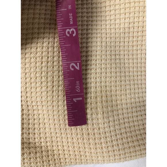 Madewell Johnny Polo Shirt Collar Short Sleeve Sweater Vintage Linen NWT XL - Picture 9 of 13